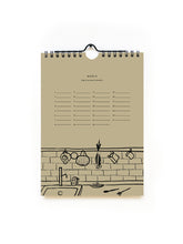 Afbeelding in Gallery-weergave laden, Ted & Tone | A4 kalender