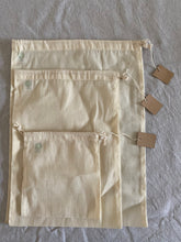 Afbeelding in Gallery-weergave laden, Katoenen opbergtas | maat L