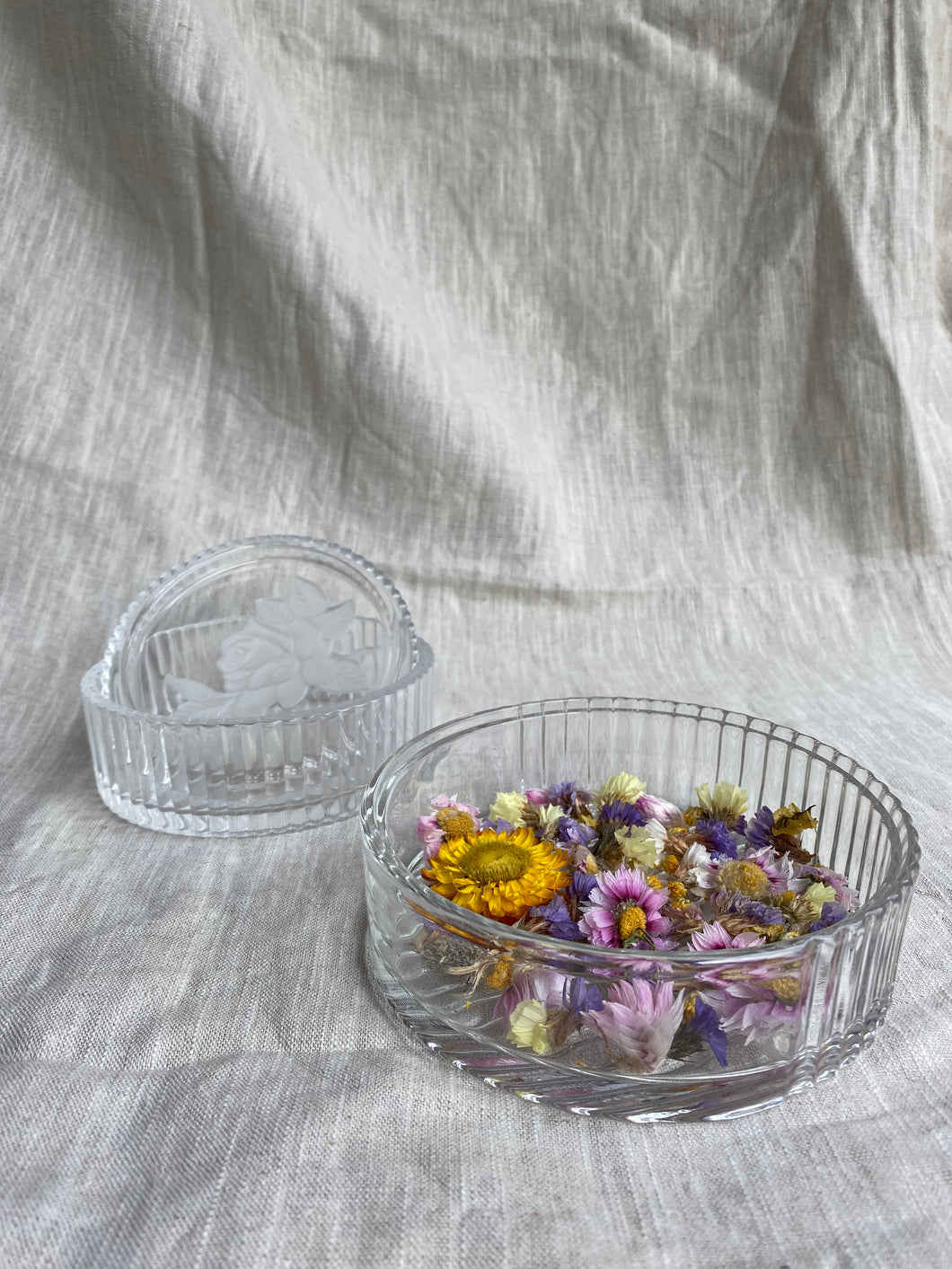 second life | set van kristal + confetti flowers